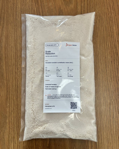ProperWater NAC scale prevention media refill bag for CHF systems